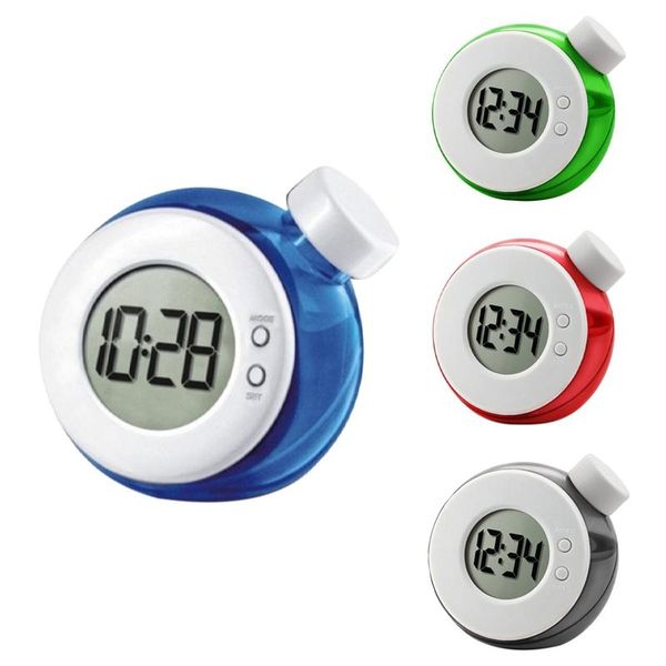 

desk & table clocks smart children's hydraulic clock home bedroom water elements mute digital with calendar