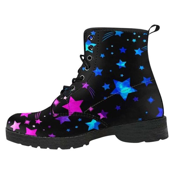 

boots 2021 women shoes for winter fashion woman casual autumn leather botas mujer female ankle, Black