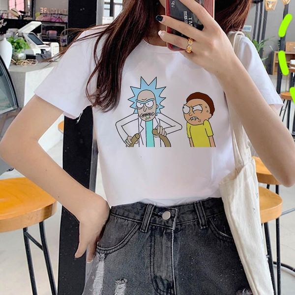 

cute cartoon t-shirt zombie summer t-shirt irls printed t shirt vogue pretty girl clothing leisure female t-shirt, White