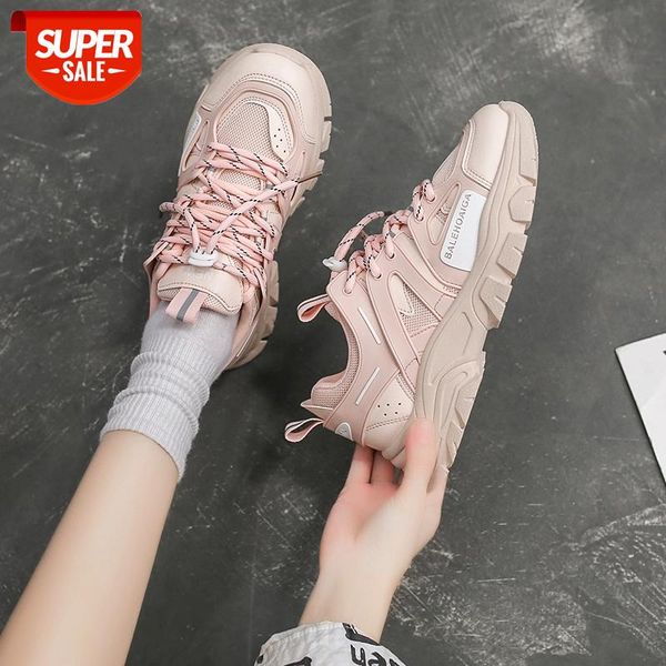 

women shoes fashion pu casual shoes for woman increase women sneakers flats platform spring pink black for students #sk6i