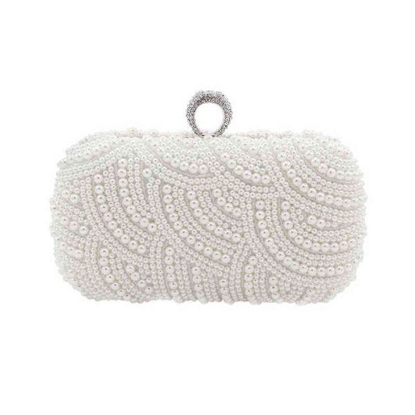 

fashion ring diamond pearl bag banquet ess hand