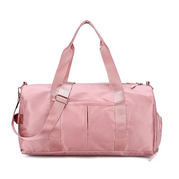 

outdoor bags 2021 fashion women's handbag large fitness gym multifunctional waterproof storage travel wet&dry compartment