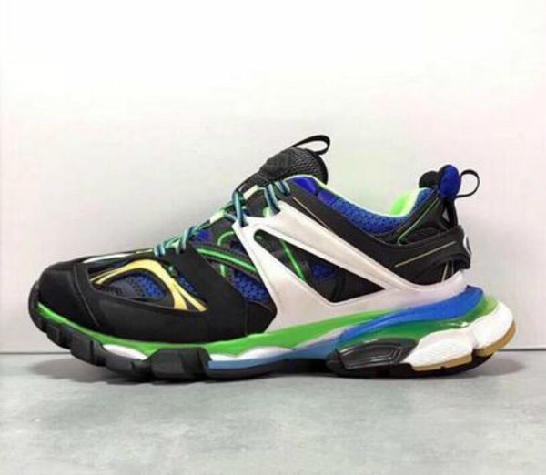 

men women casual shoes track 3.0 sneakers luxury designer tess paris men gomma maille black low track 3m triple s outdoor chaussures