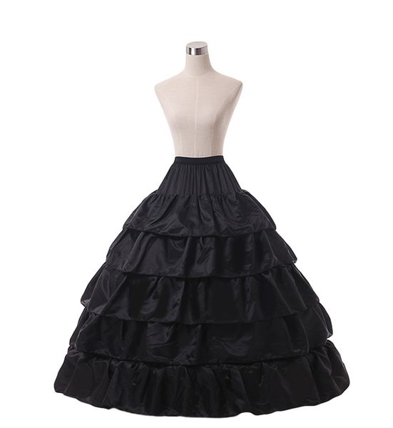 

petticoats black hoop long petticoat crinoline ball gown skirt underskirt wedding accessories marriage new, White