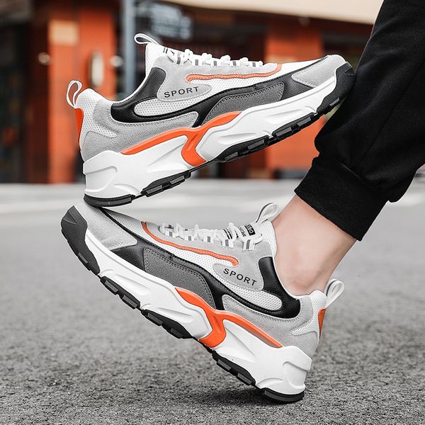 

2021 new brand casual for men air cushion mesh breathable wear-resistant trainer sport shoes feemale sneakers jh55, Black