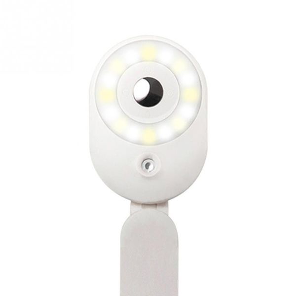 

Clip On Adjustable Brightness Portable Live Streaming Fill Light Led Selfie Nightlight Online Conference Multifunctional Bright