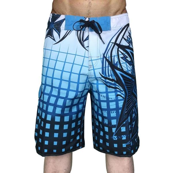 

men's shorts 2021 plus size boardshorts men board mens bermuda masculina man summer pants beach wear quick dry print swiming, White;black