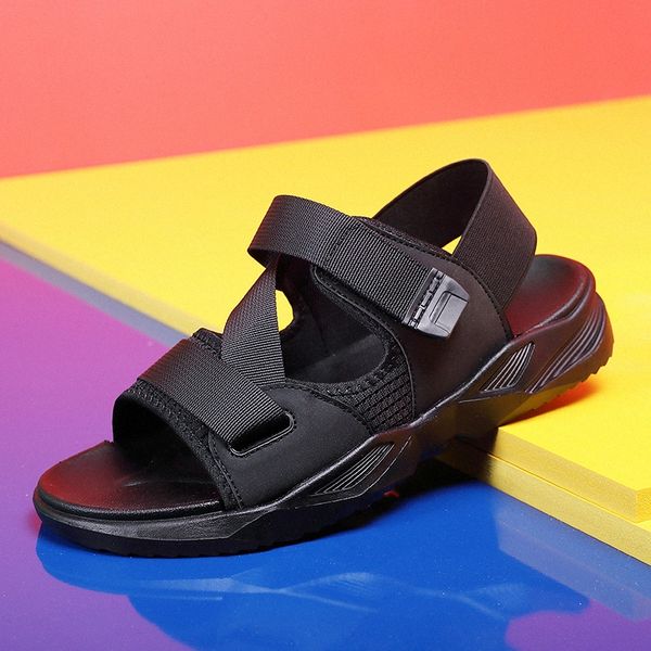 

2020 new men white black summer sandals women shoes beach sandals slippers fashion platform casual shoes zapatos de hombre a0va#