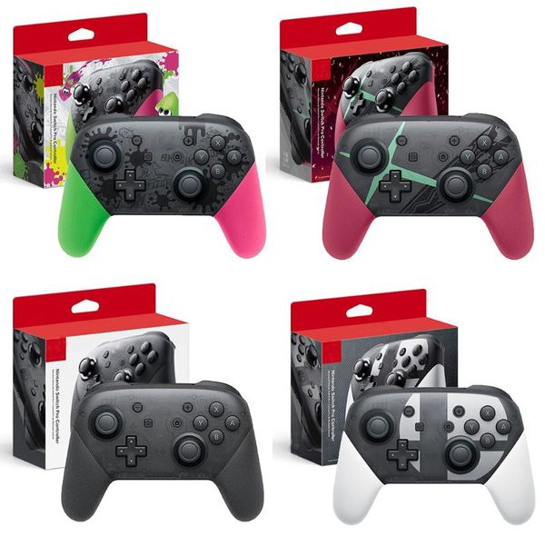 

4pcs wholesale bluetooth wireless pro controller gamepad joystick remote for switch console wholesale 4pcs dropshipping