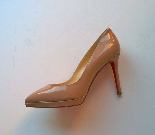 

womens high heels red sole sandal pumps platform patent leather shoe,luxury lady design thin heeled reds-sole party dress pigalle size 35-42, Black