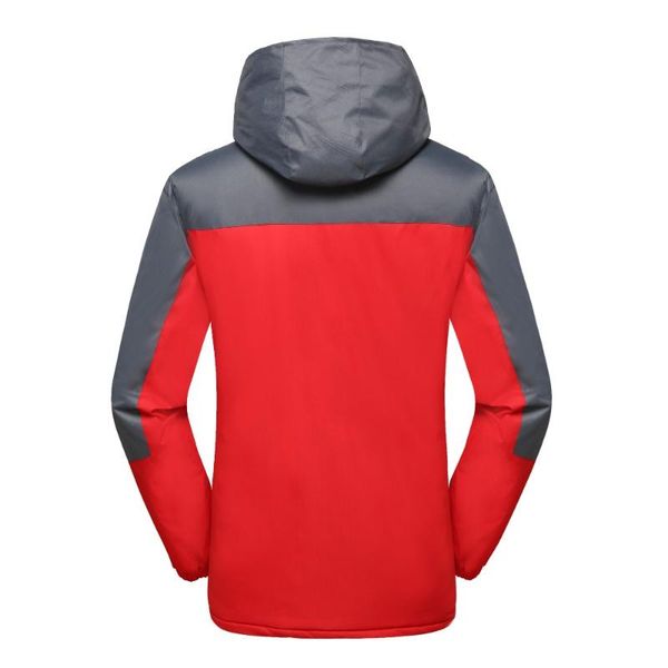 

men's jackets men 2021 winter jacket velvet warm windproof parka mens waterproof outdoorsports military hooded jaqueta masculina coats, Black;brown