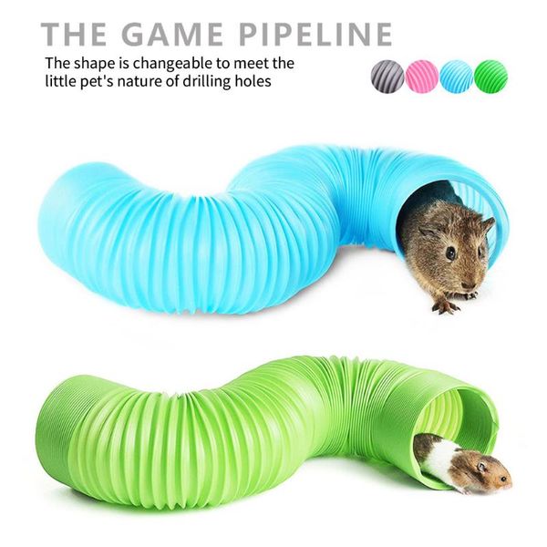 

small animal supplies animals collapsible play tunnel tube for ferret guinea pig hamster rat toy funny toys indoor pets products