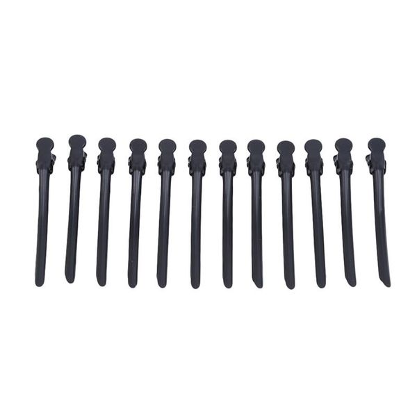 

hair clips 12pcs / lot makeup clip large pins haircut accessories headbands solid barrettes cutting for women