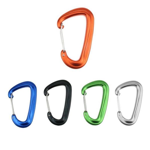 

professional clip hook climbing carabiner d shape mountaineering buckle hook 12kn safety lock outdoor climbing acc jllzyb
