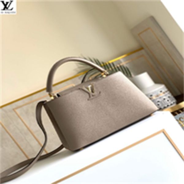 

small shoulder brand handbags bags designer cross luxury handbag women c0h3 iconic m42259 handles light bags totes coffee capucines body, Red;black