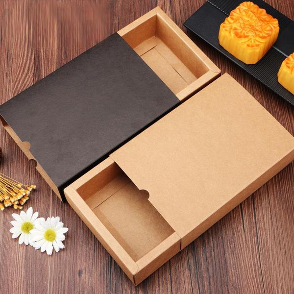 

gift wrap 40pcs 19x13.5x5.2cm 350 grams kraft paper box,small box, party partner box,bow tie, men's perfume box.