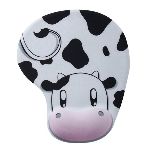 

mouse pads & wrist rests pad support gel drawing dairy cow,cow models