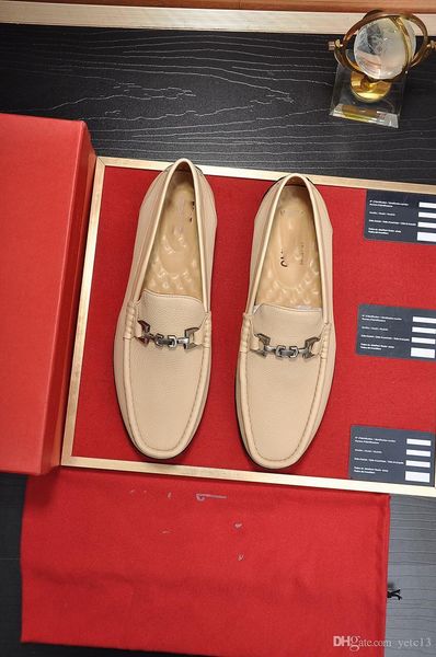 

77 2020 witer men's luxury genuine leather shoes keep warm fur leather soft anti-slip loafers shoes man casual moccasins warm shoes 22, Black