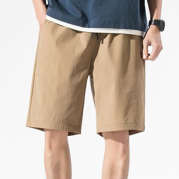 

men's shorts varsanol summer mens casual homme clothing running fitness gym men khaki short pants bermuda masculina, White;black