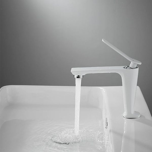 

bathroom sink faucets cold water wash basin faucet white modern design black brass mixer tap vintage cuba banheiro sinks hx50bf