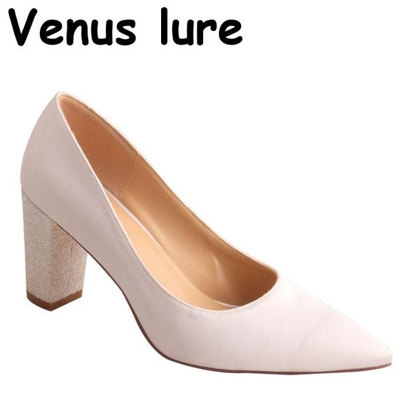 

dress shoes thick white heels pointed toe woman winter, Black