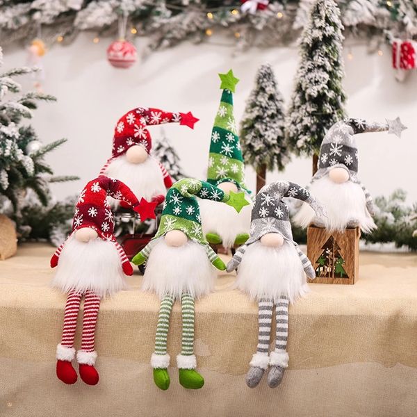 

christmas toys gnome santa xmas ornaments merry decoration supplies table decor for gifts products fabric