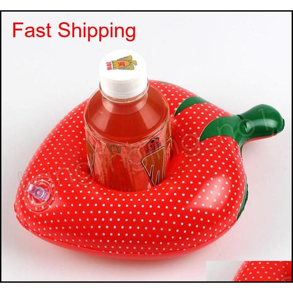 

inflatable float flamingo cup holder coasters inflatable drink holder for swimming pool air mattresse qyljls dh_seller2010