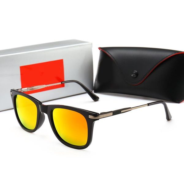 

mens plated sunglasses luxury square with case sun fashion polarized frame luxury-retro glasses gold rimless eyewear designer brand vma xpvx, White;black