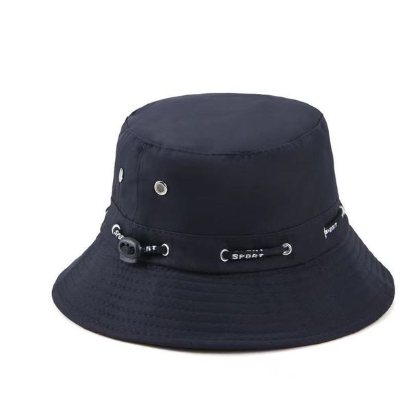 

2021 fisherman hats outdoor ladies summer sunshade hat men and women tide outdoor fishing hat can be customized logo, Blue;gray