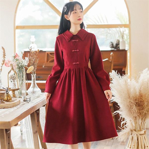 

casual dresses 2021 fashion women's clothing turn-down collar woman dress women, Black;gray