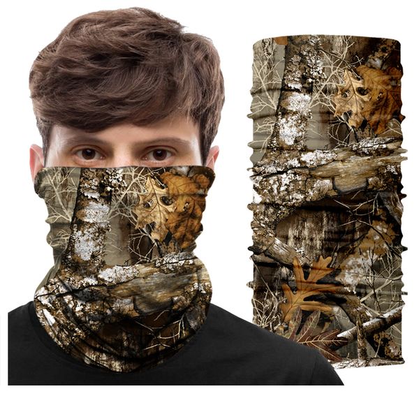 Caccia Sciarpa Collo Ghetta Tubo Buff Outdoor Camouflage Bandane Camping Visiera Tattica Jacht Mezza Maschera Multicam Opaska Uomini