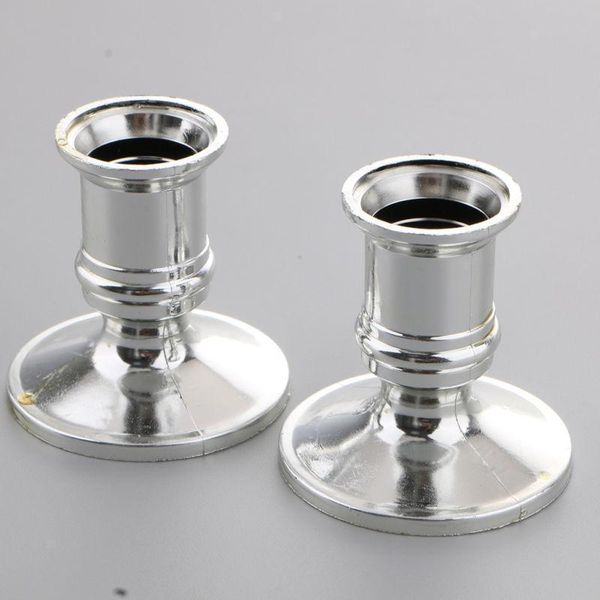 

candle holders plastic pillar taper base standard candlestick stand support part