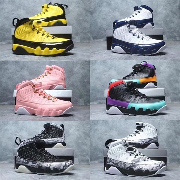 

9 9s dream it do it mop melo mens retro sneaker shoes og space jam men bred the spirit sporst sneakers shoes