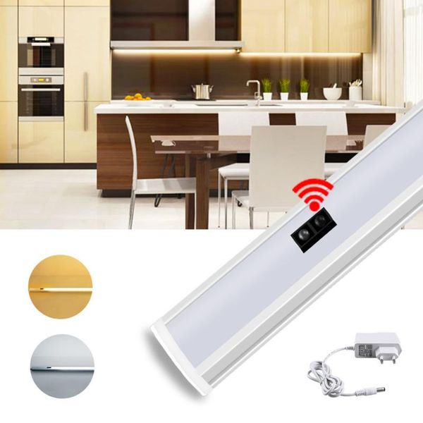 

cabinet light led under hand sweep switch night lights kitchen bedroom wardrobe closet 30 40 50cm bar indoor home lamp