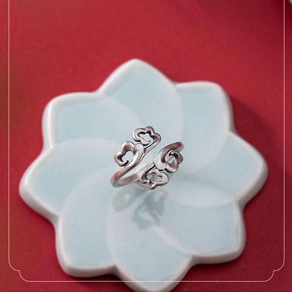 

cluster rings uglyless r1137, Golden;silver