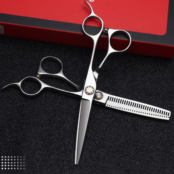 

hair scissors hairdressing set professional bang thinning barber flat