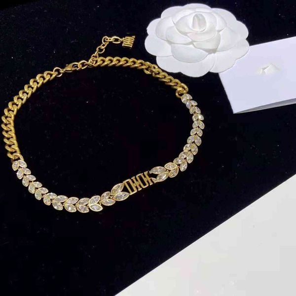

dijia / d family classic fashion wheat ear women's necklace bracelet versatile temperament, Golden;silver