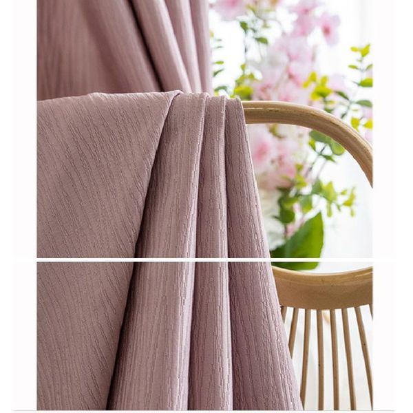 

curtain & drapes modern light luxury curtains nordic minimalist bark pattern high-precision for living room bedroom study blackout custom