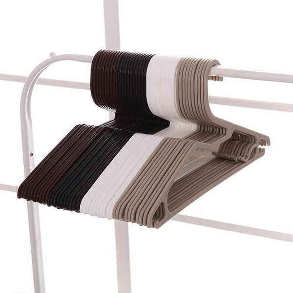 

hangers & racks 10pcs/lot 41cm simplified clothes hanger/scratch - plastic hanger/