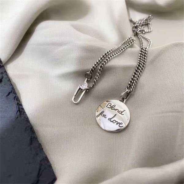 

s925 silver carving fearless tiger pendant lovers necklace exclusive design jewel