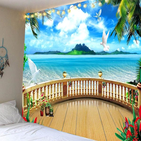 

tapestries landscape forest series tapestry wall decoration hanging cloth home