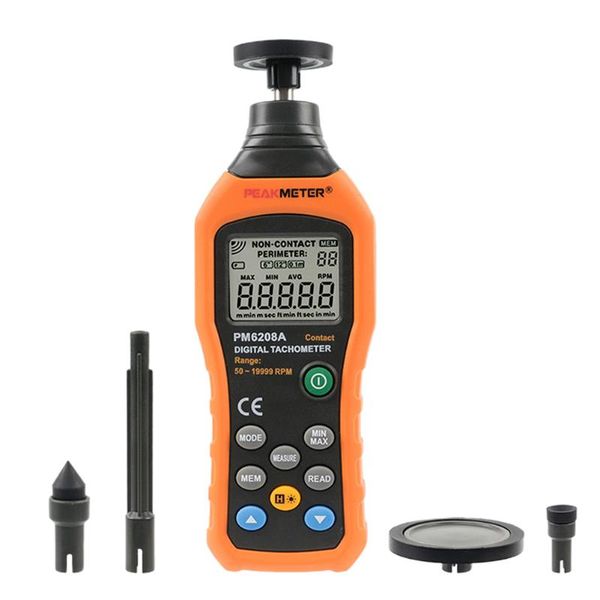 

counters contact portable meter motor speed gauge professional accurate digital tachometer handheld mini 50rpm-19999rpm data storage