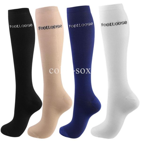 

sports socks est compression fit for cycling men running hiking calcetines, Black