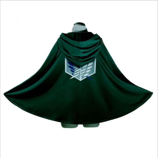 

scarves attack giant green cloak janpanese anime masonic cosplay clothes halloween, Blue;gray
