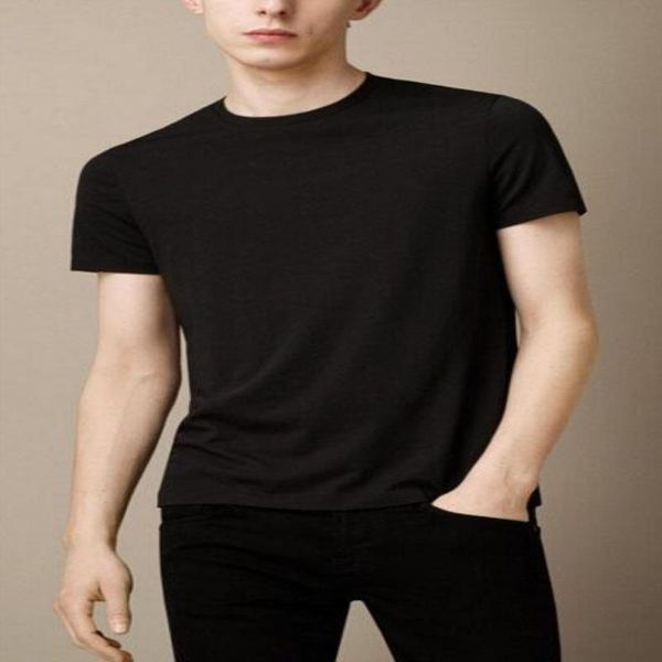 

2021 solid men casual clothing t-shirts sleeve summer cotton polo european short t-shirt brit brand designer mens fashion omutm, Black