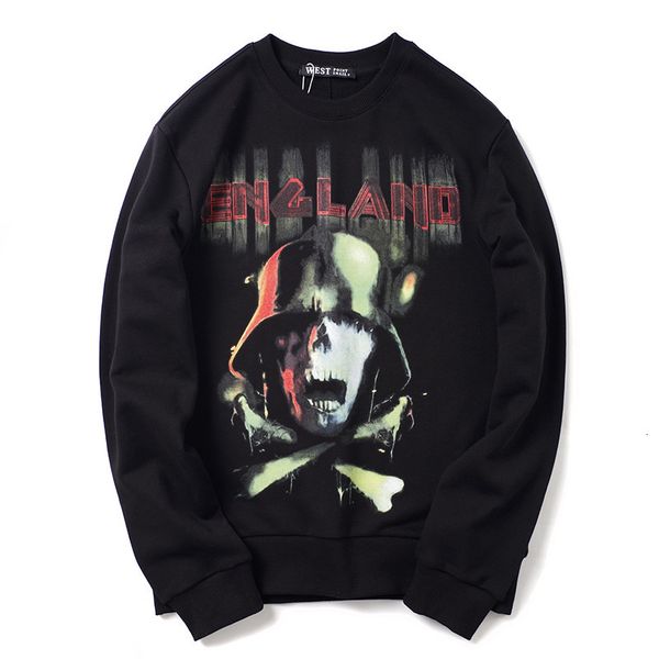 

2021 new has come men a cotton with joker street. long sleeves. t1o2, Black