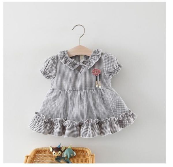 

girl's dresses baby princess cotton dres, Red;yellow