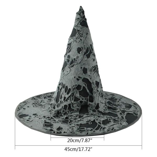 

party hats halloween wizard witch hat masquerade hole fancy dress cosplay costume