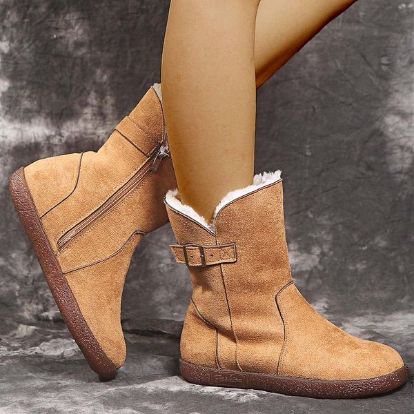 

boots middle-aged women 2021 buty women's mid calf kid white platform shoes height-high without heels korean tennis, Black
