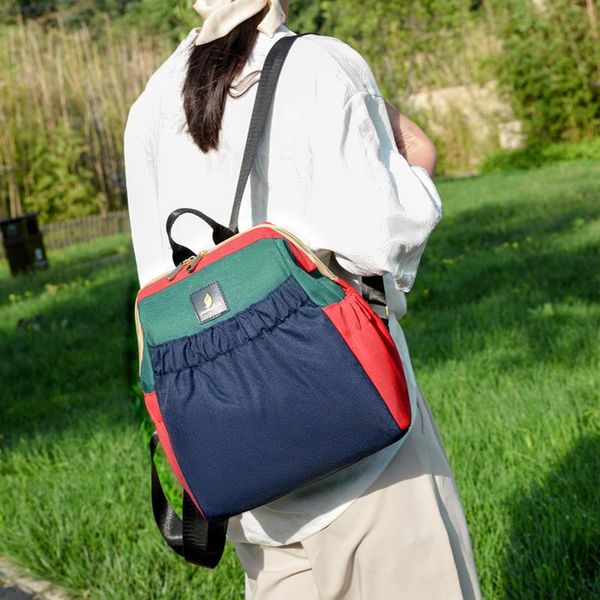 

backpack fashion for summer 2021.large capacity.simple.waterproof.light lady's